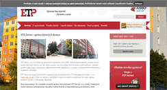 Desktop Screenshot of etp-servis.sk